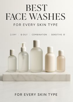 Cover image for Best Face Washes For Every Skin Type - a Beauty story on Stream Storys