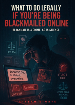 Cover image for What to do legally if youre being blckmailed online - a Law story on Stream Storys