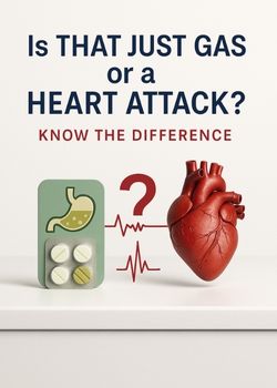 Cover image for Is that just gas or a Heart Attack? Know the Difference - a Health story on Stream Storys